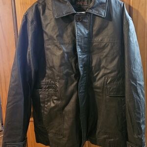 Mens leather jacket